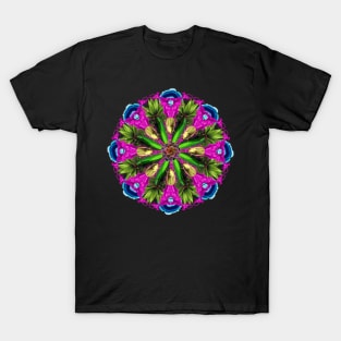 Colourful bugs mandala T-Shirt